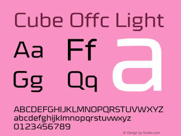 Cube Offc Light Version 7.504; 2012; Build 1021图片样张