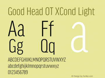 Good Head OT XCond Light Version 7.60图片样张