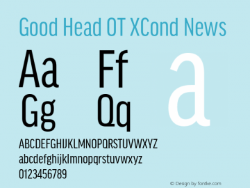 Good Head OT XCond News Version 7.60图片样张