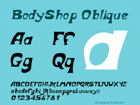 BodyShop Oblique Rev. 003.000图片样张