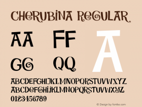 Cherubina Regular Version 1.000图片样张