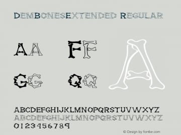 DemBonesExtended Regular Rev. 003.000图片样张