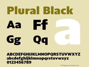 Plural Black Version 1.000图片样张