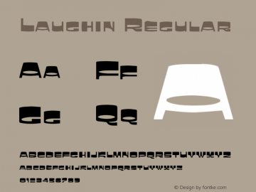 Laughin Regular Rev 002.000图片样张