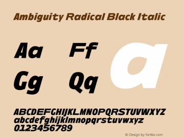 Ambiguity Radical Black It Version 1.00, build 10, s3图片样张