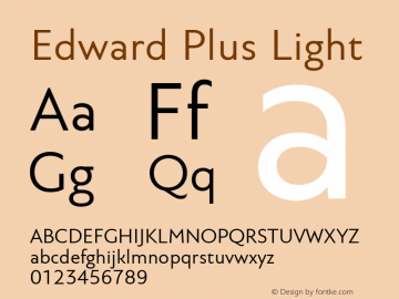 Edward Plus Light Version 4.001图片样张