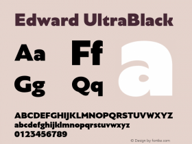 Edward UltraBlack Version 4.001图片样张