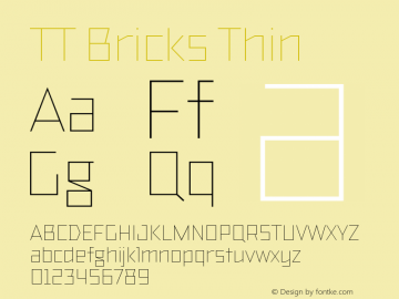 TT Bricks Thin Version 1.010图片样张