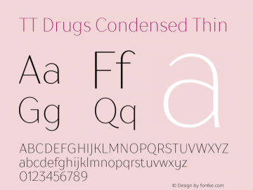 TT Drugs Condensed Thin Version 1.010图片样张