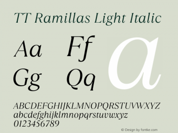 TT Ramillas Light Italic 1.000.21092020图片样张