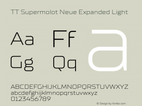 TT Supermolot Neue Expanded Light Version 1.000图片样张