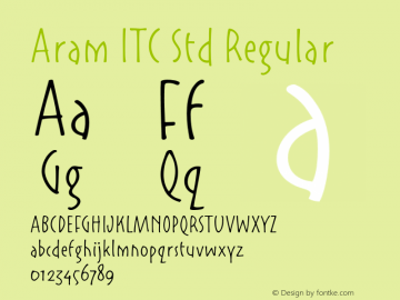 AramITCStd Version 1.00图片样张