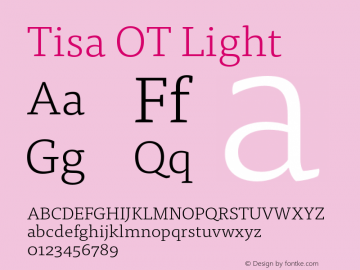 Tisa OT Light Version 7.600, build 1027, FoPs, FL 5.04图片样张