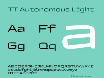 TT Autonomous Light Version 1.010.28052021图片样张