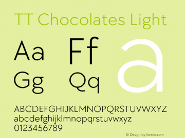 TT Chocolates Light Version 2.000图片样张