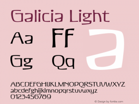 Galicia Light Version 2.000图片样张