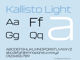 Kallisto Light Version 1.000;PS 001.000;hotconv 1.0.88;makeotf.lib2.5.64775图片样张