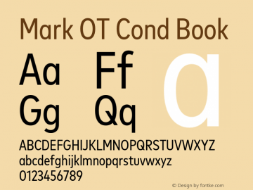 Mark OT Cond Book Version 7.60图片样张