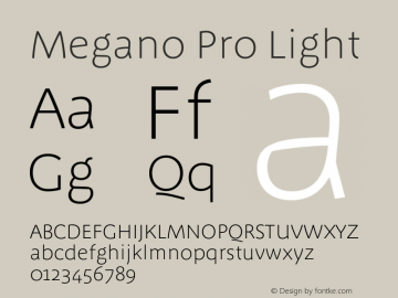MeganoPro-Light Version 7.504; 2012; Build 1022图片样张