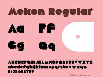 Mekon 1.000图片样张
