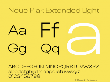 Neue Plak Extended Light Version 1.00, build 9, s3图片样张