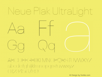 Neue Plak UltraLight Version 1.00, build 9, s3图片样张