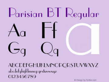 Parisian BT Version 1.01 emb4-OT图片样张