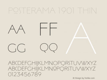 Posterama 1901 Thin Version 1.00图片样张