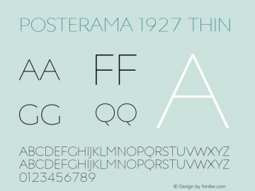 Posterama 1927 Thin Version 1.00图片样张