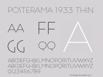 Posterama 1933 Thin Version 1.00图片样张
