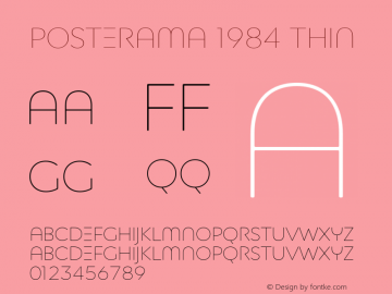 Posterama 1984 Thin Version 1.00图片样张