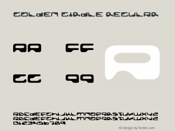 Golden Girdle Regular Version 3.001 Font Sample