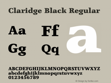 Claridge Black Version 1.0图片样张