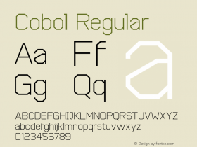 Cobol 1.000图片样张