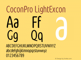 CoconPro-LightExcon Version 7.504; 2007图片样张