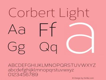 Corbert Light Version 002.001 March 2020图片样张
