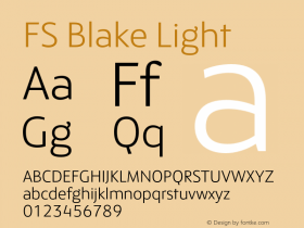 FSBlake-Light Version 1.01图片样张