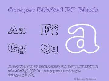 Cooper BlkOul BT Black Version 1.01 emb4-OT图片样张