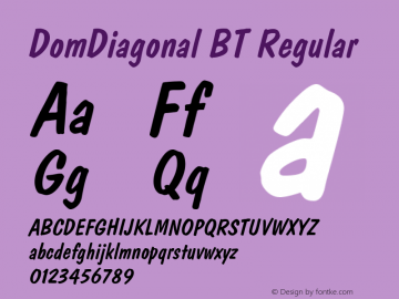 DomDiagonal BT Version 1.01 emb4-OT图片样张