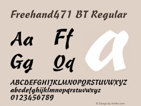 Freehand471 BT Version 1.01 emb4-OT图片样张