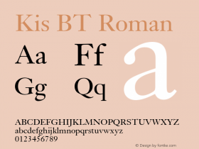 Kis BT Roman Version 1.01 emb4-OT图片样张