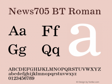 News705 BT Roman Version 1.01 emb4-OT图片样张