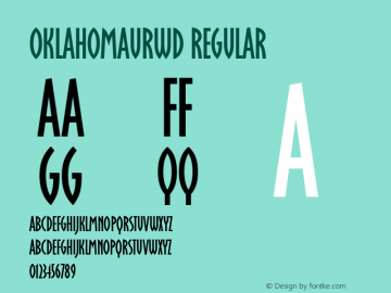 OklahomaURWD Version 1.00图片样张