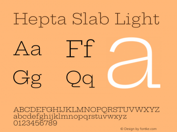 Hepta Slab Light Version 1.102图片样张