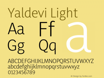 Yaldevi Light Version 1.100图片样张