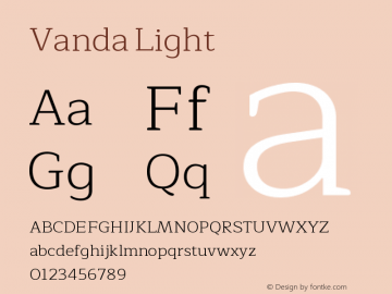 Vanda-Light Version 1.000图片样张