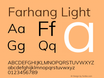 Farhang Light Version 1.400图片样张