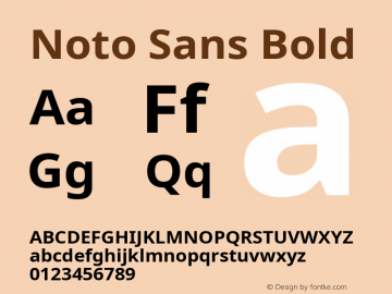 Noto Sans Bold Version 2.007; ttfautohint (v1.8) -l 8 -r 50 -G 200 -x 14 -D latn -f none -a qsq -X 