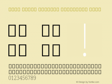 Noto Serif Bengali Condensed Thin Version 2.001; ttfautohint (v1.8.4.7-5d5b)图片样张