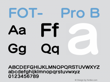 FOT-スーラ Pro B 图片样张